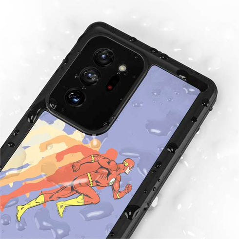 DC Comics The Flash Speed Mode Pose Galaxy Note20 Ultra 5G Waterproof Case